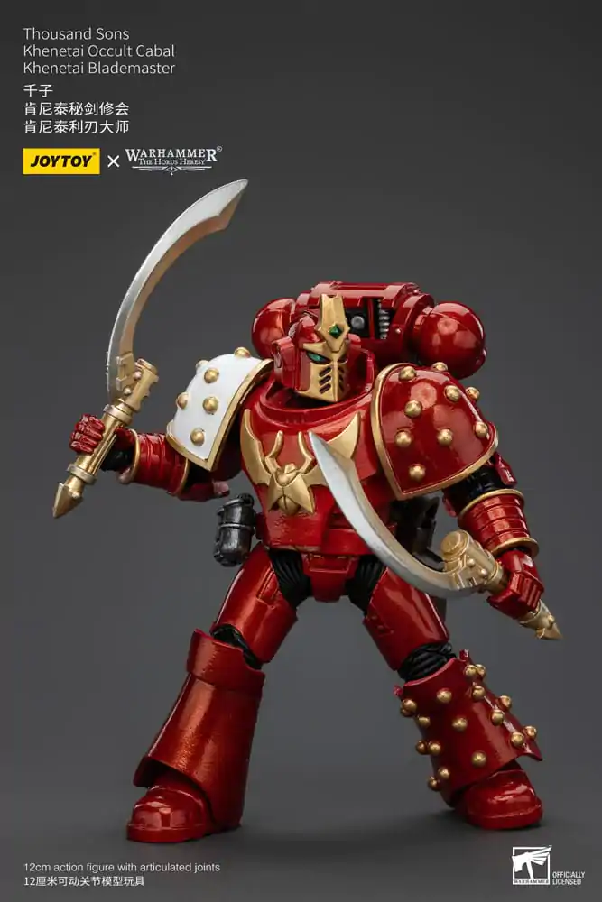 Warhammer The Horus Heresy akcijska figura 1/18 Thousand Sons Khenetai Occult Cabal Khenetai Blademaster 12 cm fotografija proizvoda