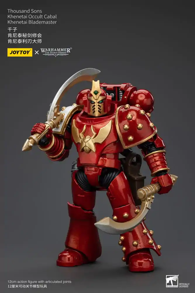 Warhammer The Horus Heresy akcijska figura 1/18 Thousand Sons Khenetai Occult Cabal Khenetai Blademaster 12 cm fotografija proizvoda