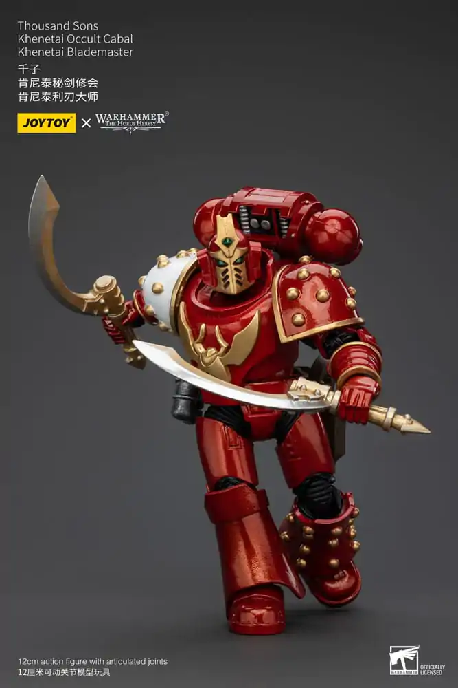 Warhammer The Horus Heresy akcijska figura 1/18 Thousand Sons Khenetai Occult Cabal Khenetai Blademaster 12 cm fotografija proizvoda