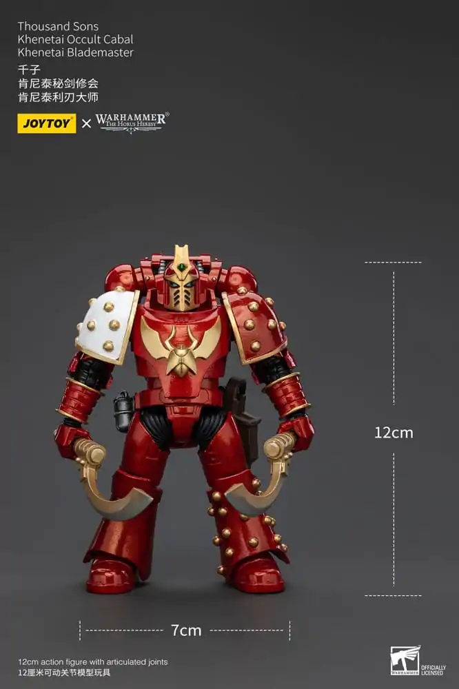 Warhammer The Horus Heresy akcijska figura 1/18 Thousand Sons Khenetai Occult Cabal Khenetai Blademaster 12 cm fotografija proizvoda