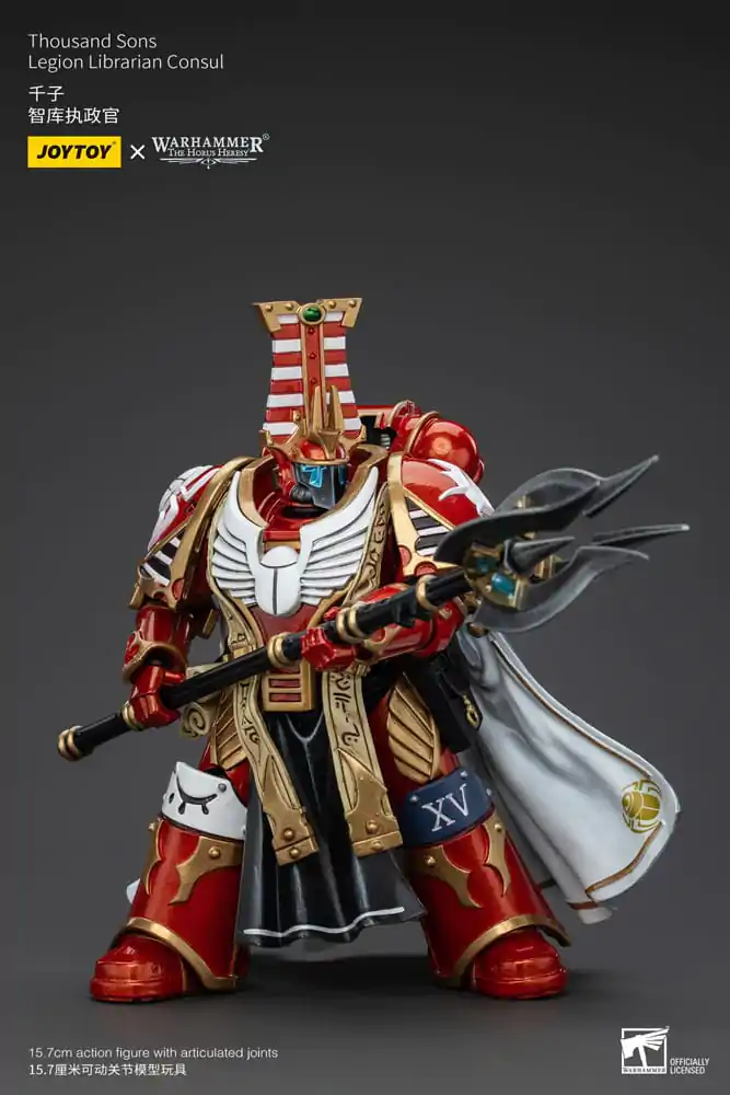 Warhammer The Horus Heresy akcijska figura 1/18 Thousand Sons Legion Librarian Consut 16 cm fotografija proizvoda