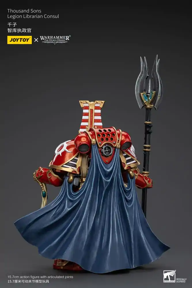 Warhammer The Horus Heresy akcijska figura 1/18 Thousand Sons Legion Librarian Consut 16 cm fotografija proizvoda