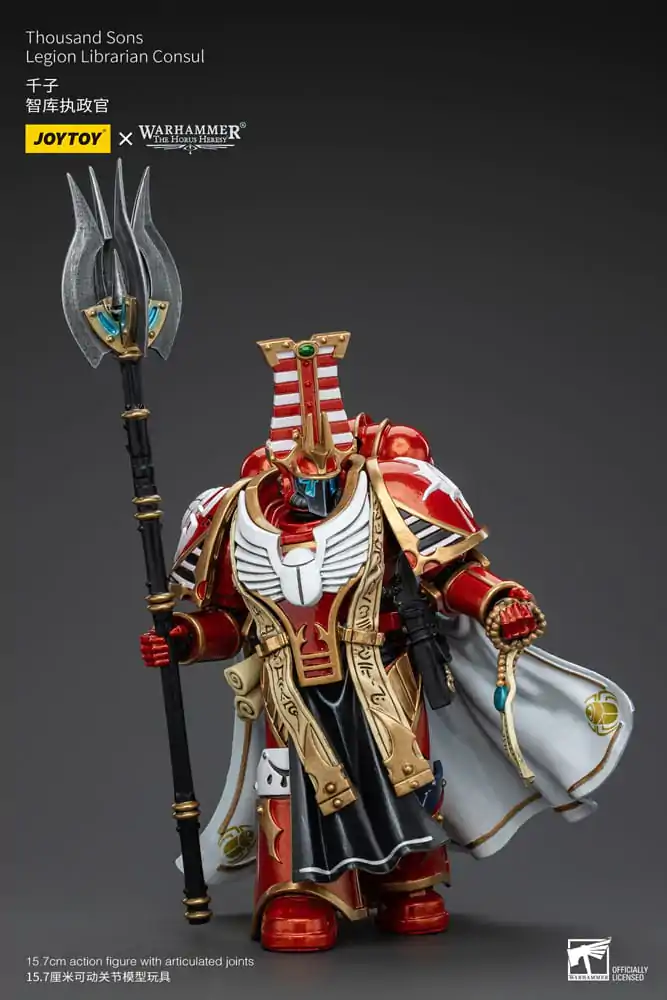 Warhammer The Horus Heresy akcijska figura 1/18 Thousand Sons Legion Librarian Consut 16 cm fotografija proizvoda