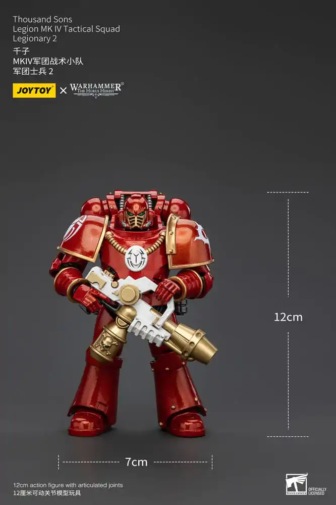 Warhammer The Horus Heresy akcijska figura 1/18 Thousand Sons Legion MK IV Tactical Squad Legionary 2 12 cm fotografija proizvoda