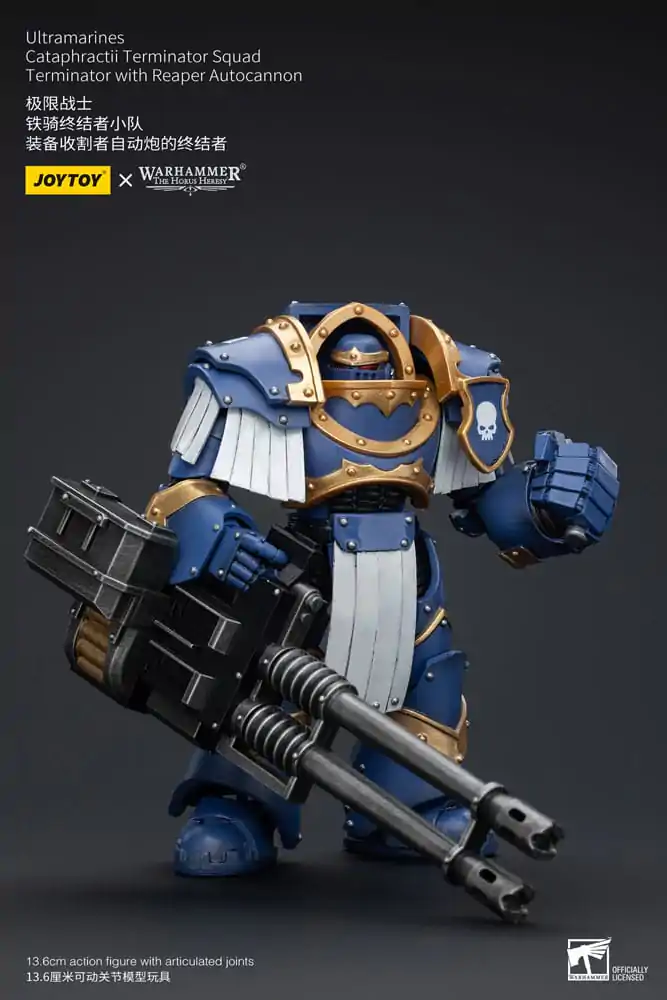 Warhammer The Horus Heresy akcijska figura 1/18 Ultramarines Cataphractii Terminator Squad Terminator s Reaper Autocannon 14 cm fotografija proizvoda