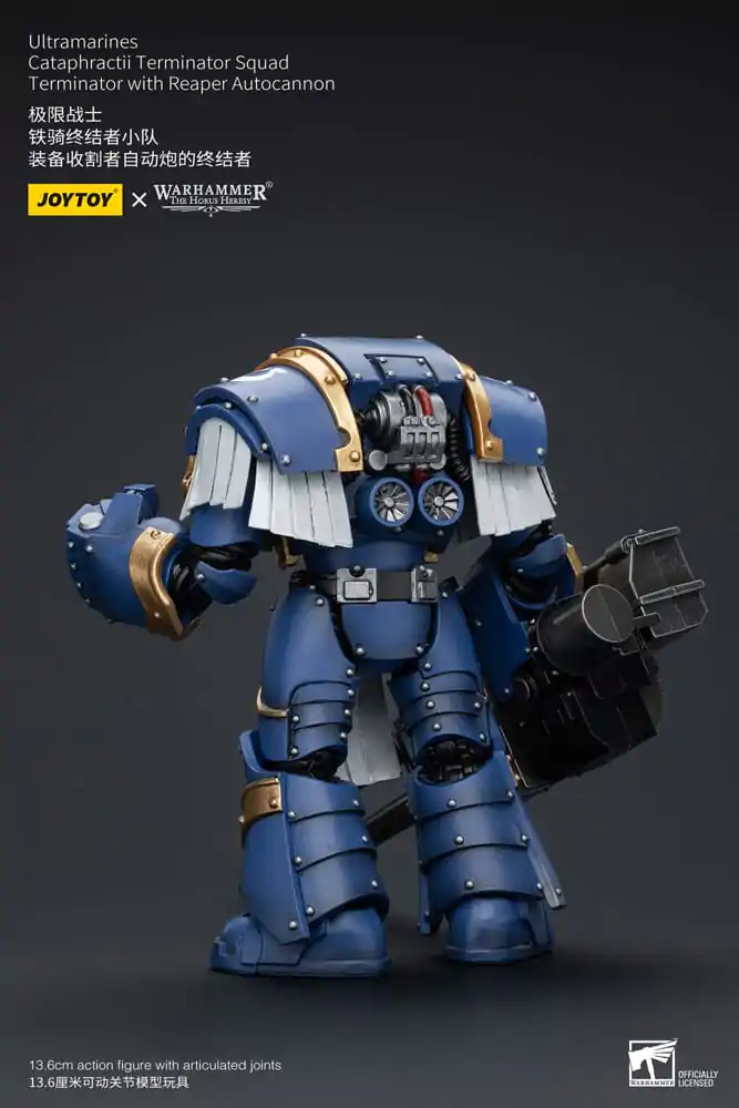 Warhammer The Horus Heresy akcijska figura 1/18 Ultramarines Cataphractii Terminator Squad Terminator s Reaper Autocannon 14 cm fotografija proizvoda