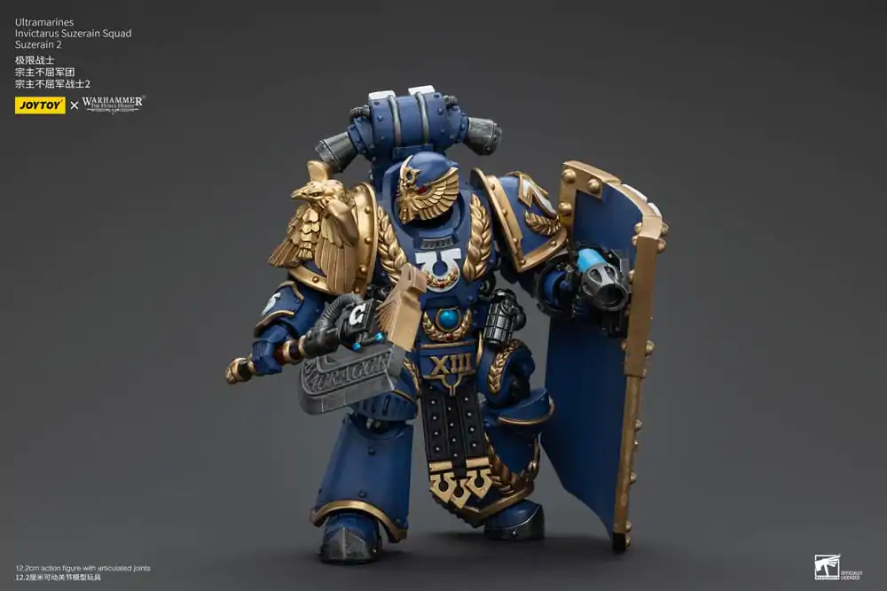 Warhammer The Horus Heresy Akcijska figura 1/18 Ultramarines Invictarus Suzerain Squad Suzerain 2 12 cm fotografija proizvoda