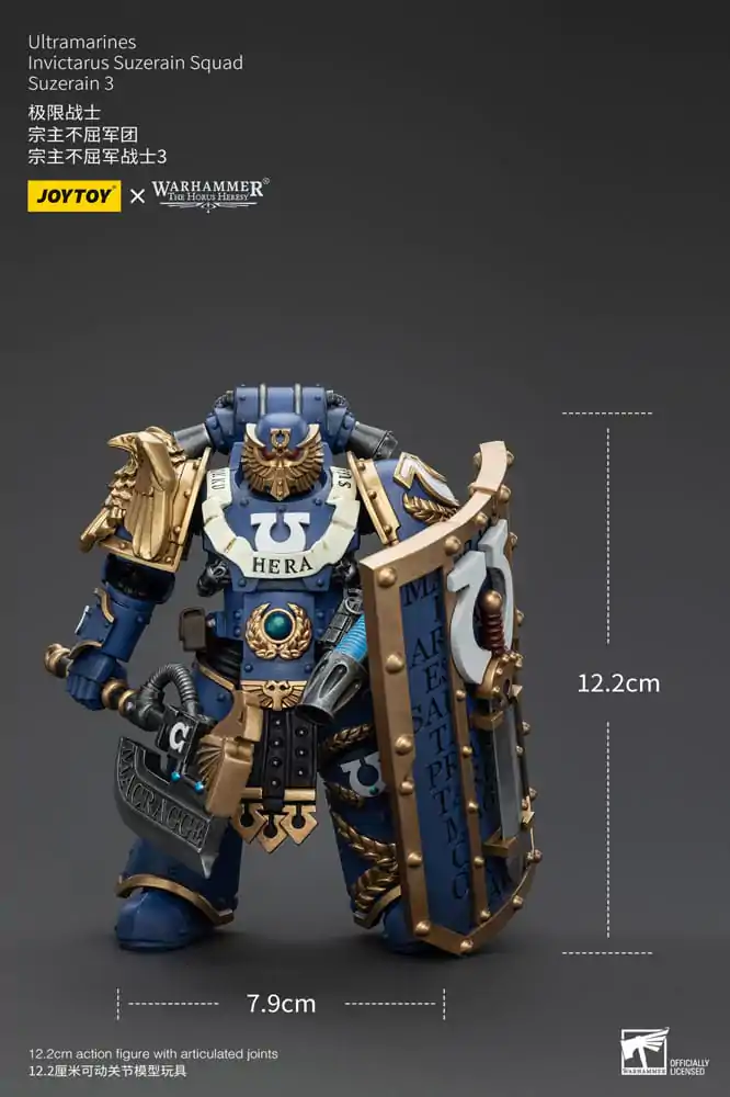 Warhammer The Horus Heresy akcijska figura 1/18 Ultramarines Invictarus Suzerain Squad Suzerain 3 12 cm fotografija proizvoda