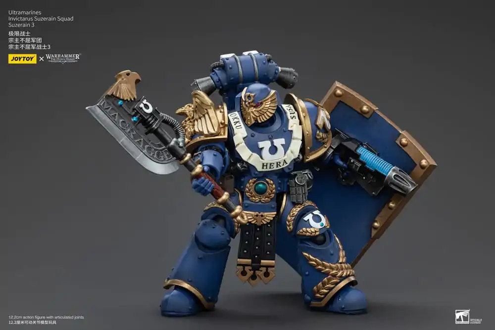 Warhammer The Horus Heresy akcijska figura 1/18 Ultramarines Invictarus Suzerain Squad Suzerain 3 12 cm fotografija proizvoda