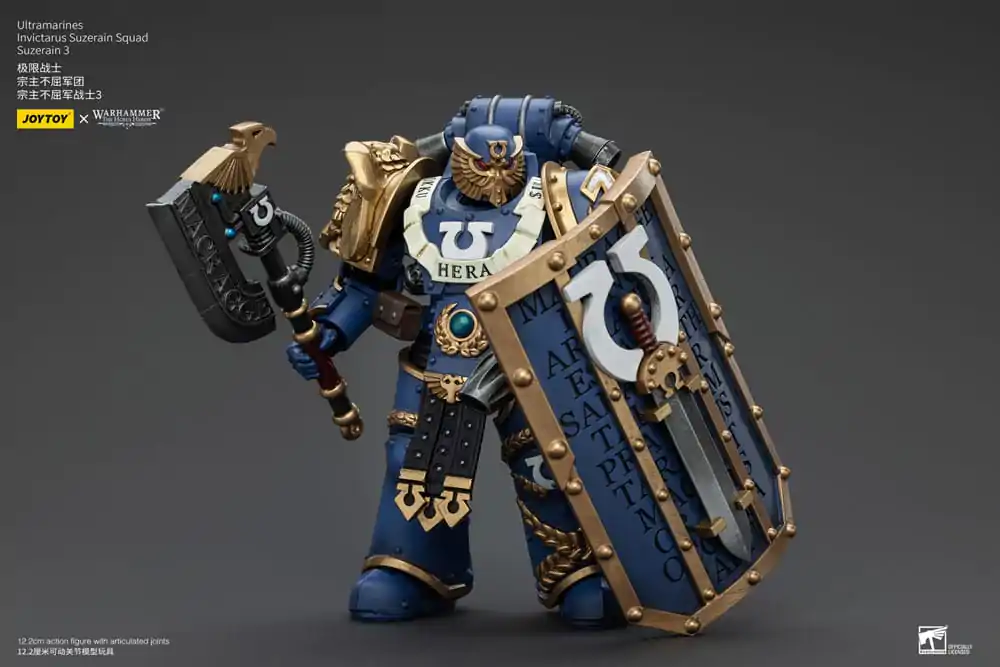 Warhammer The Horus Heresy akcijska figura 1/18 Ultramarines Invictarus Suzerain Squad Suzerain 3 12 cm fotografija proizvoda