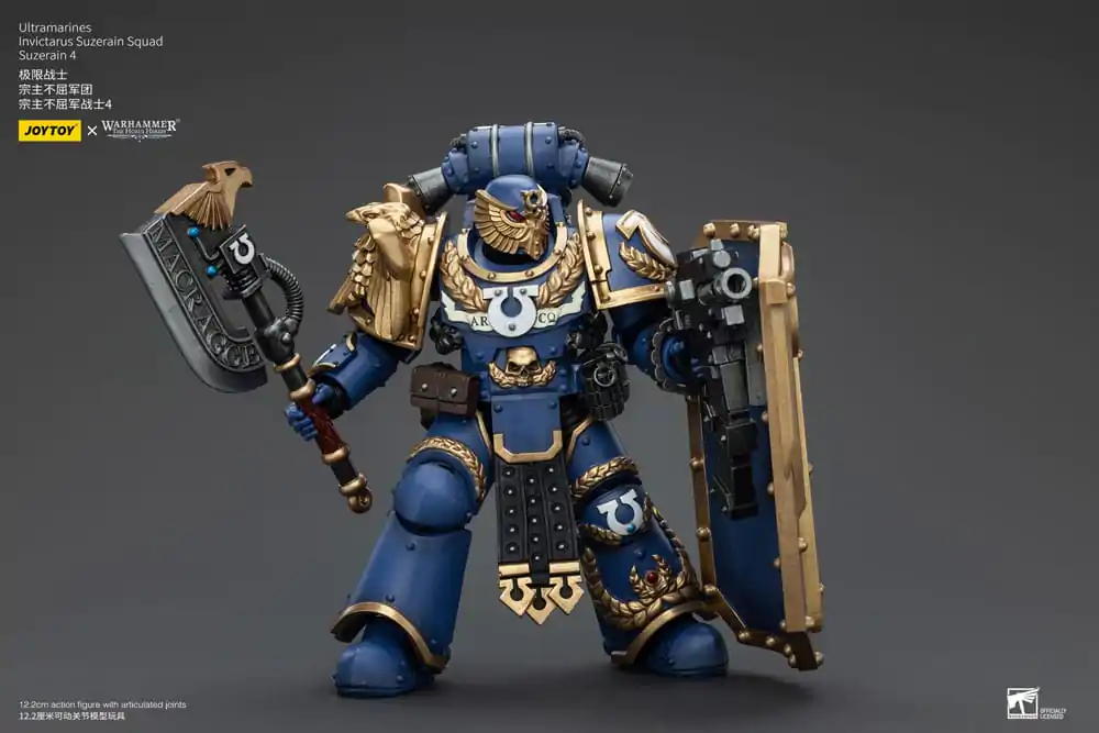 Warhammer The Horus Heresy akcijska figura 1/18 Ultramarines Invictarus Suzerain Squad Suzerain 4 12 cm fotografija proizvoda