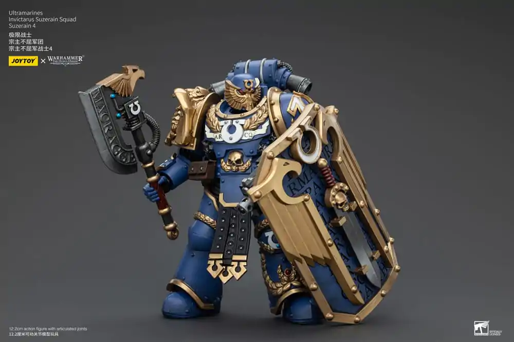 Warhammer The Horus Heresy akcijska figura 1/18 Ultramarines Invictarus Suzerain Squad Suzerain 4 12 cm fotografija proizvoda