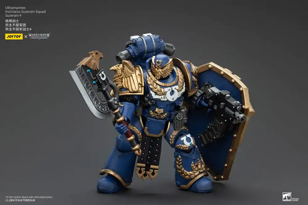 Warhammer The Horus Heresy akcijska figura 1/18 Ultramarines Invictarus Suzerain Squad Suzerain 4 12 cm fotografija proizvoda