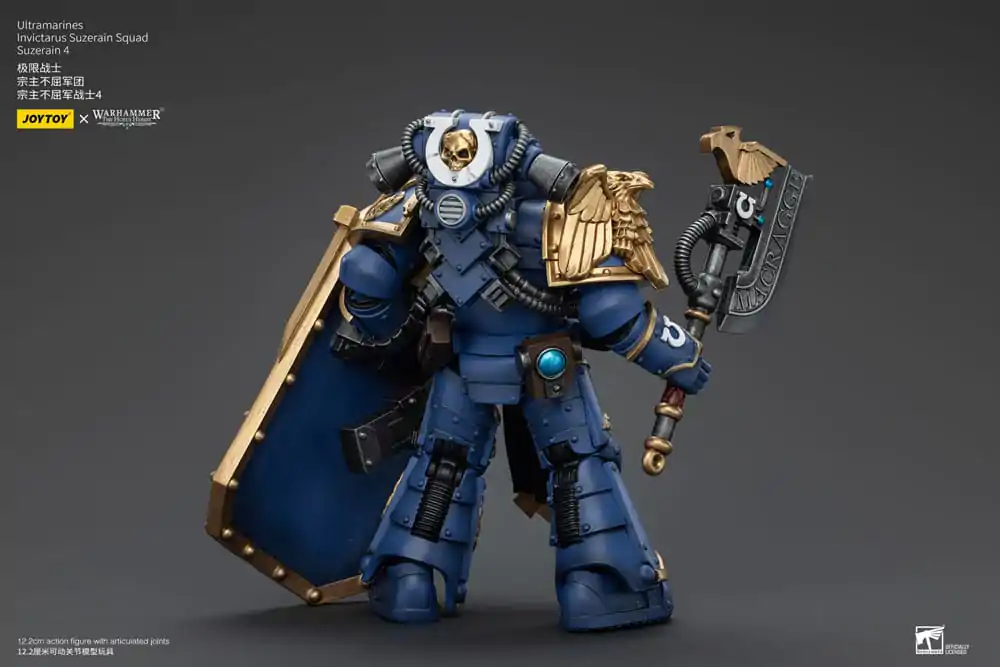 Warhammer The Horus Heresy akcijska figura 1/18 Ultramarines Invictarus Suzerain Squad Suzerain 4 12 cm fotografija proizvoda