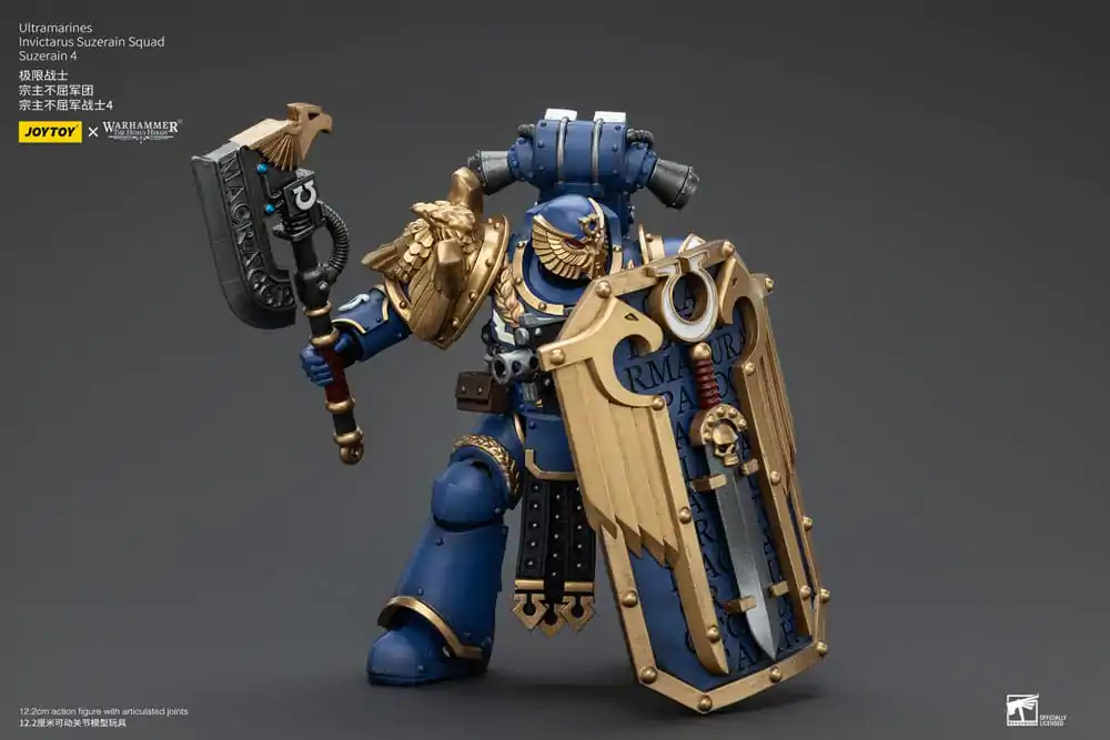 Warhammer The Horus Heresy akcijska figura 1/18 Ultramarines Invictarus Suzerain Squad Suzerain 4 12 cm fotografija proizvoda