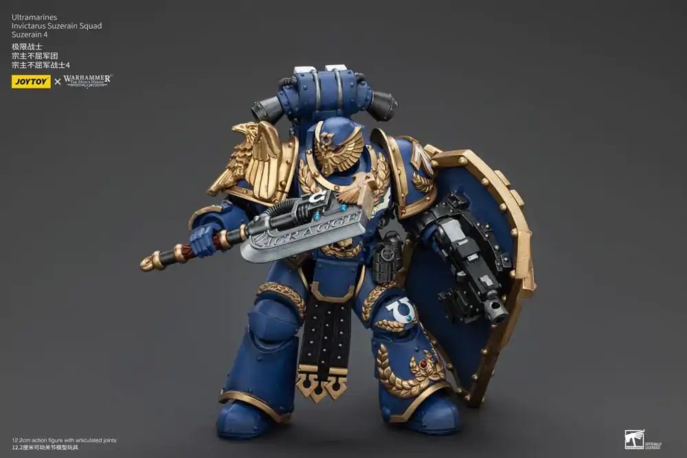 Warhammer The Horus Heresy akcijska figura 1/18 Ultramarines Invictarus Suzerain Squad Suzerain 4 12 cm fotografija proizvoda