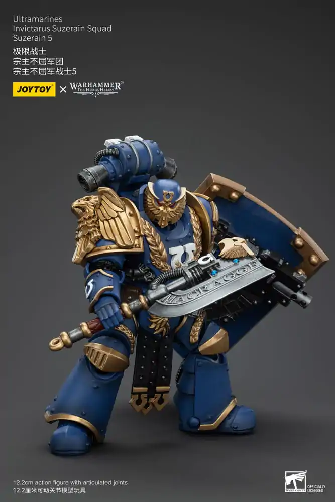 Warhammer The Horus Heresy Akcijska figura 1/18 Ultramarines Invictarus Suzerain Squad Suzerain 5 12 cm fotografija proizvoda