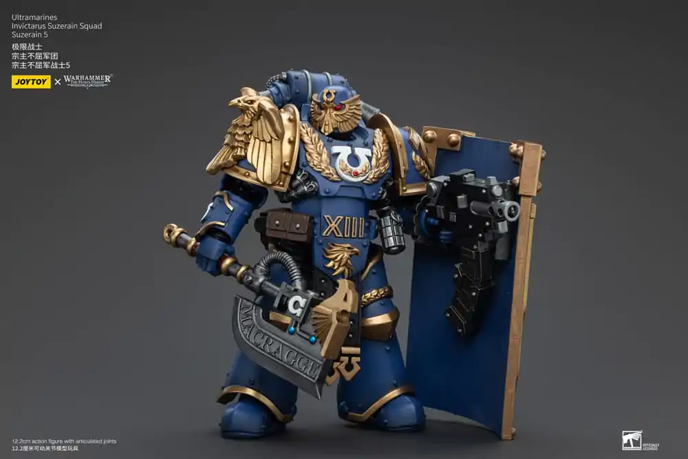 Warhammer The Horus Heresy Akcijska figura 1/18 Ultramarines Invictarus Suzerain Squad Suzerain 5 12 cm fotografija proizvoda