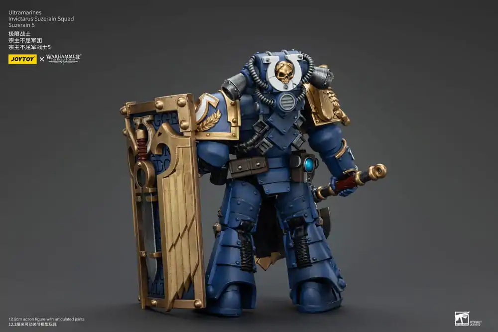 Warhammer The Horus Heresy Akcijska figura 1/18 Ultramarines Invictarus Suzerain Squad Suzerain 5 12 cm fotografija proizvoda