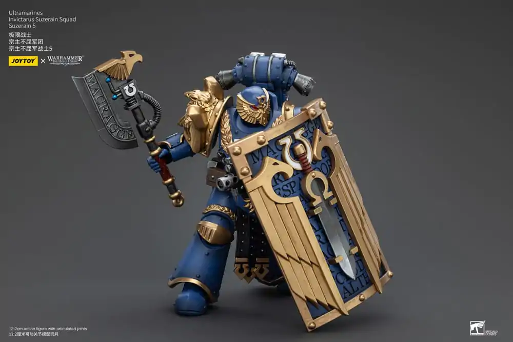 Warhammer The Horus Heresy Akcijska figura 1/18 Ultramarines Invictarus Suzerain Squad Suzerain 5 12 cm fotografija proizvoda