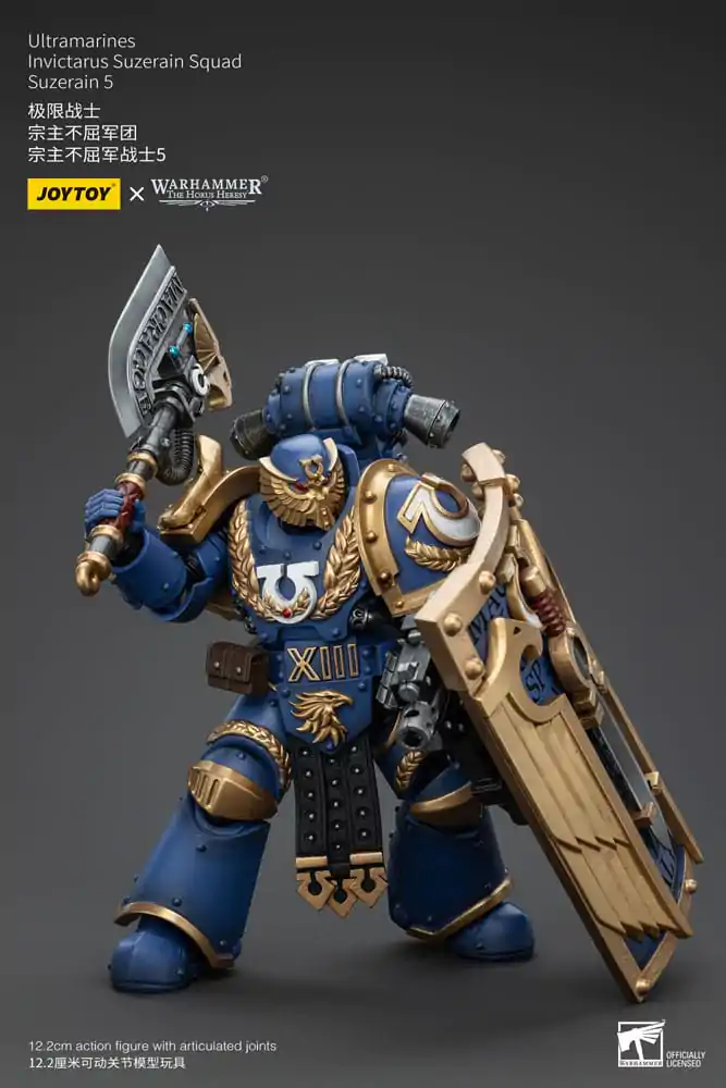 Warhammer The Horus Heresy Akcijska figura 1/18 Ultramarines Invictarus Suzerain Squad Suzerain 5 12 cm fotografija proizvoda