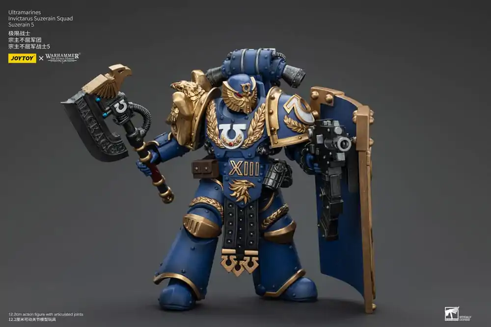 Warhammer The Horus Heresy Akcijska figura 1/18 Ultramarines Invictarus Suzerain Squad Suzerain 5 12 cm fotografija proizvoda