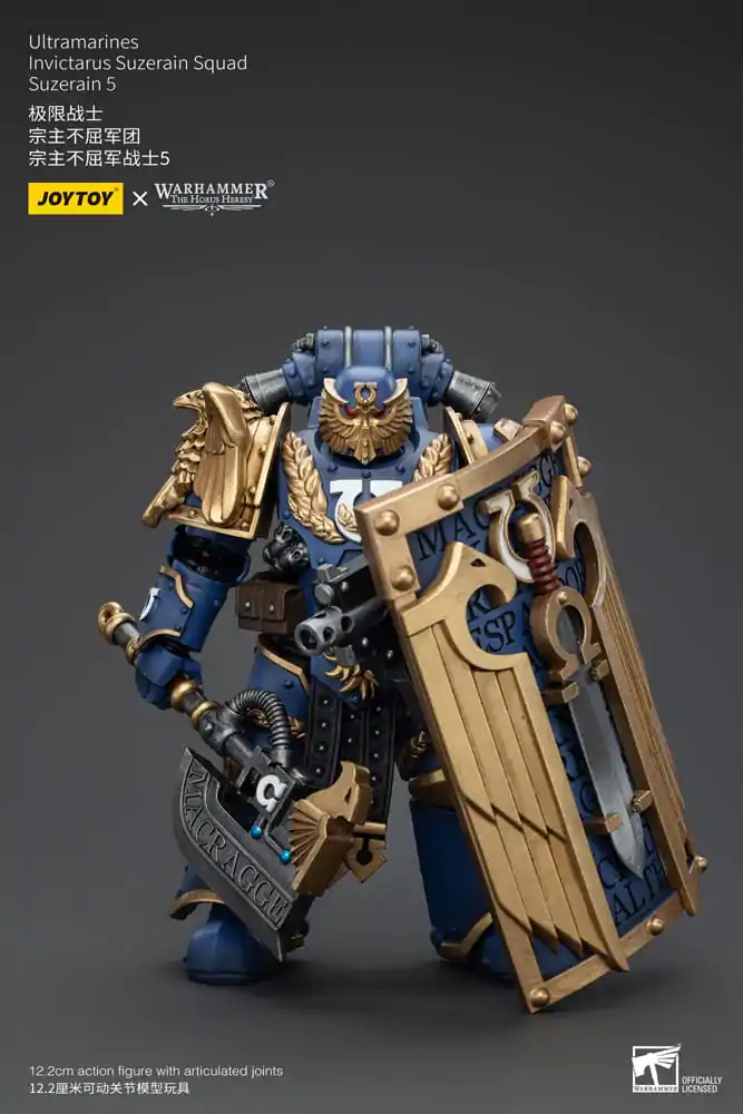 Warhammer The Horus Heresy Akcijska figura 1/18 Ultramarines Invictarus Suzerain Squad Suzerain 5 12 cm fotografija proizvoda