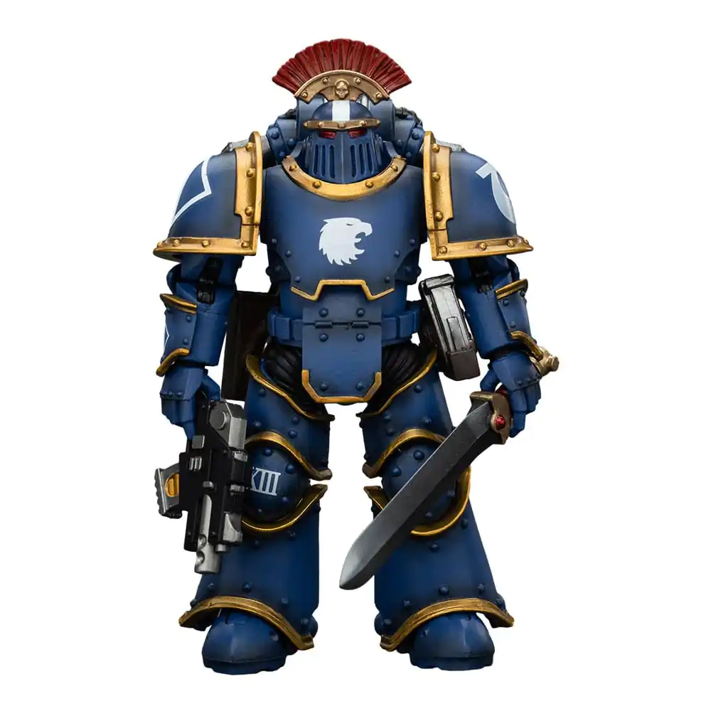 Warhammer The Horus Heresy akcijska figura 1/18 Ultramarines Legion MKIII Tactical Squad Sergeant s Power Sword 12 cm fotografija proizvoda