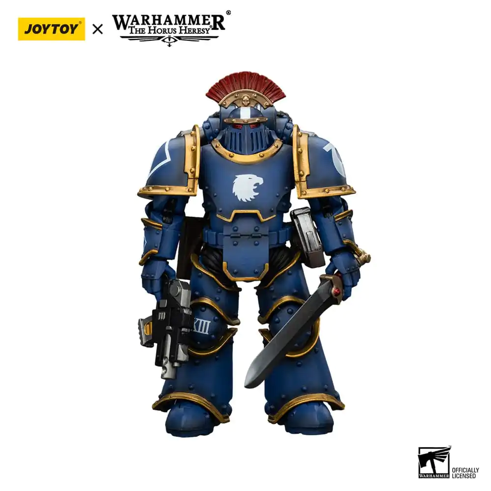 Warhammer The Horus Heresy akcijska figura 1/18 Ultramarines Legion MKIII Tactical Squad Sergeant s Power Sword 12 cm fotografija proizvoda