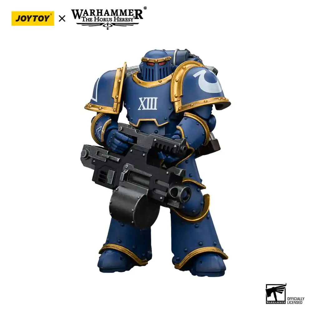 Warhammer The Horus Heresy akcijska figura 1/18 Ultramarines Legion MKIII Tactical Support Squad Legionar s teškim bacačem 12 cm fotografija proizvoda