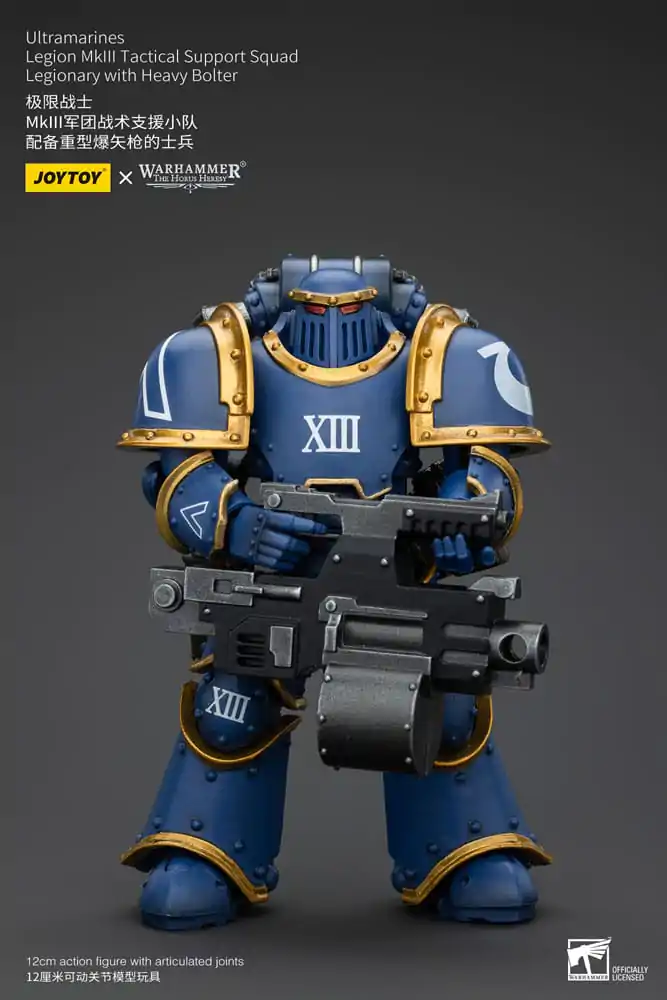 Warhammer The Horus Heresy akcijska figura 1/18 Ultramarines Legion MKIII Tactical Support Squad Legionar s teškim bacačem 12 cm fotografija proizvoda