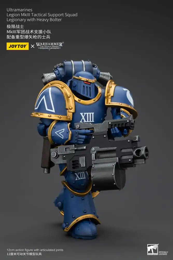 Warhammer The Horus Heresy akcijska figura 1/18 Ultramarines Legion MKIII Tactical Support Squad Legionar s teškim bacačem 12 cm fotografija proizvoda