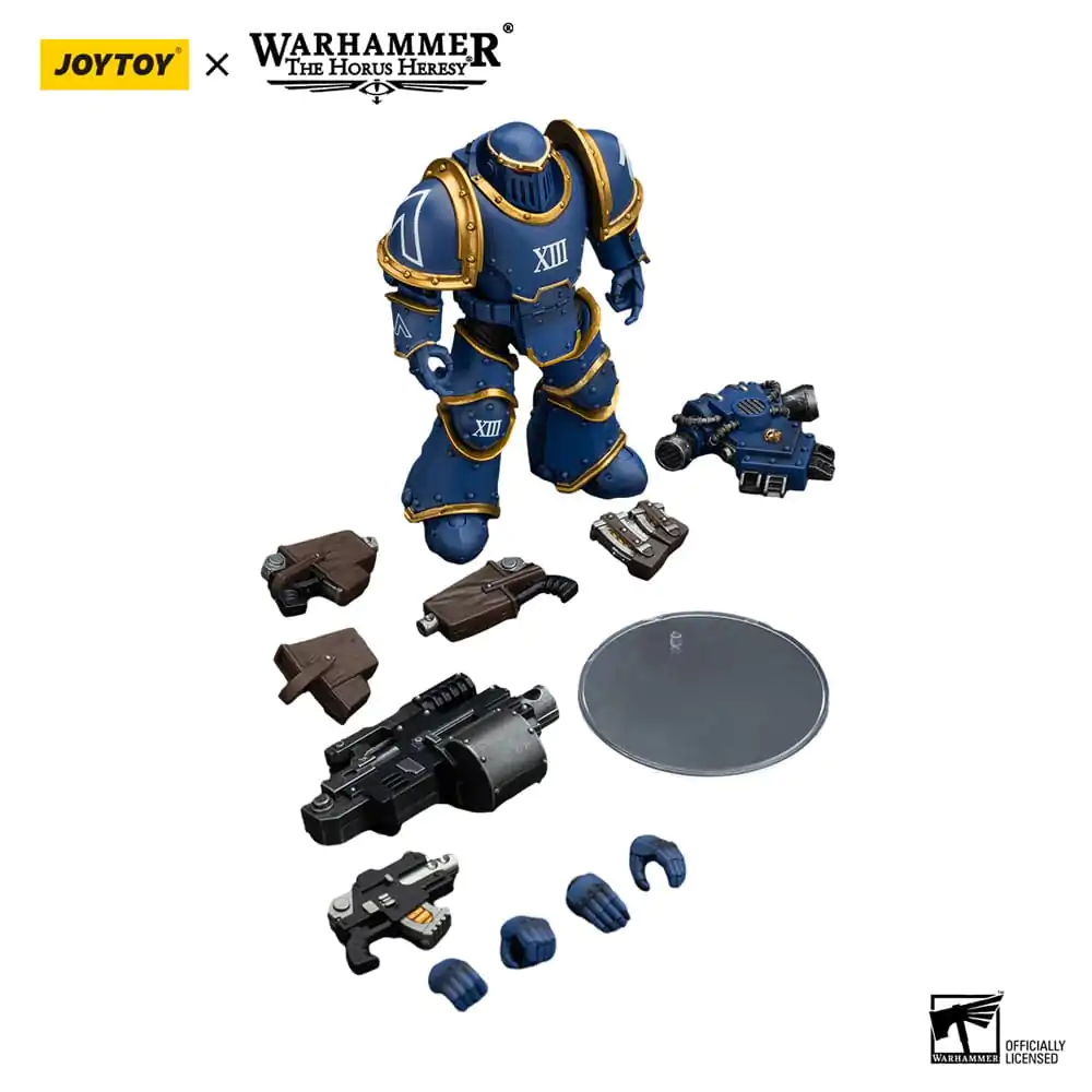 Warhammer The Horus Heresy akcijska figura 1/18 Ultramarines Legion MKIII Tactical Support Squad Legionar s teškim bacačem 12 cm fotografija proizvoda