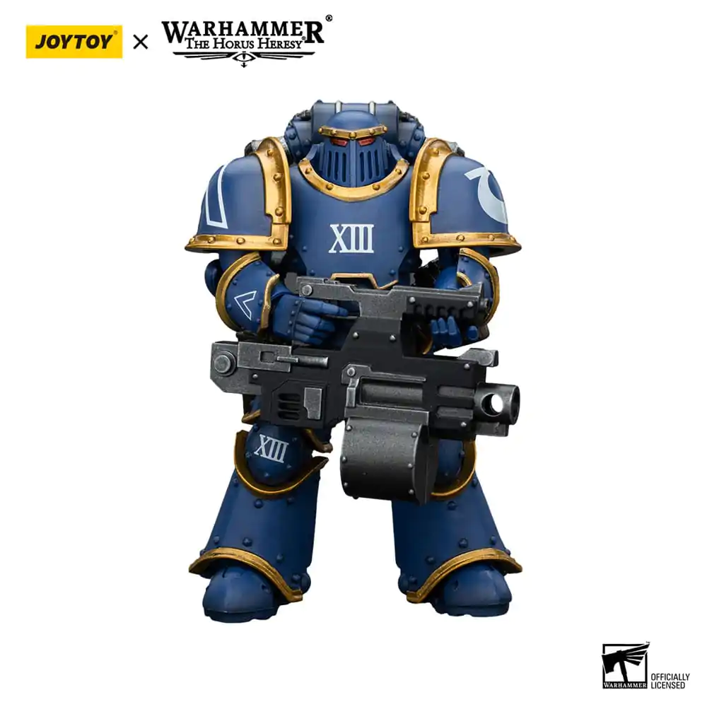 Warhammer The Horus Heresy akcijska figura 1/18 Ultramarines Legion MKIII Tactical Support Squad Legionar s teškim bacačem 12 cm fotografija proizvoda