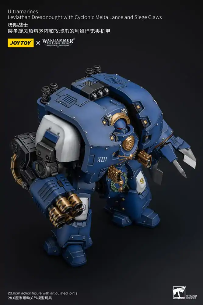 Warhammer The Horus Heresy akcijska figura 1/18 Ultramarines Leviathan Dreadnought s Cyclonic Melta Lance i opsadnim kandžama 29 cm fotografija proizvoda