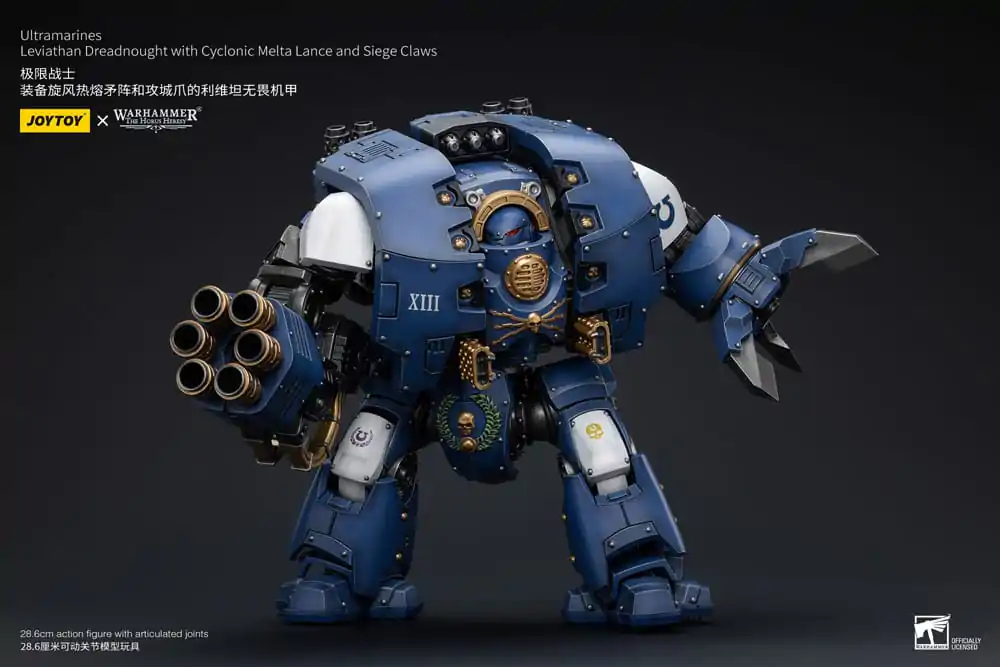 Warhammer The Horus Heresy akcijska figura 1/18 Ultramarines Leviathan Dreadnought s Cyclonic Melta Lance i opsadnim kandžama 29 cm fotografija proizvoda