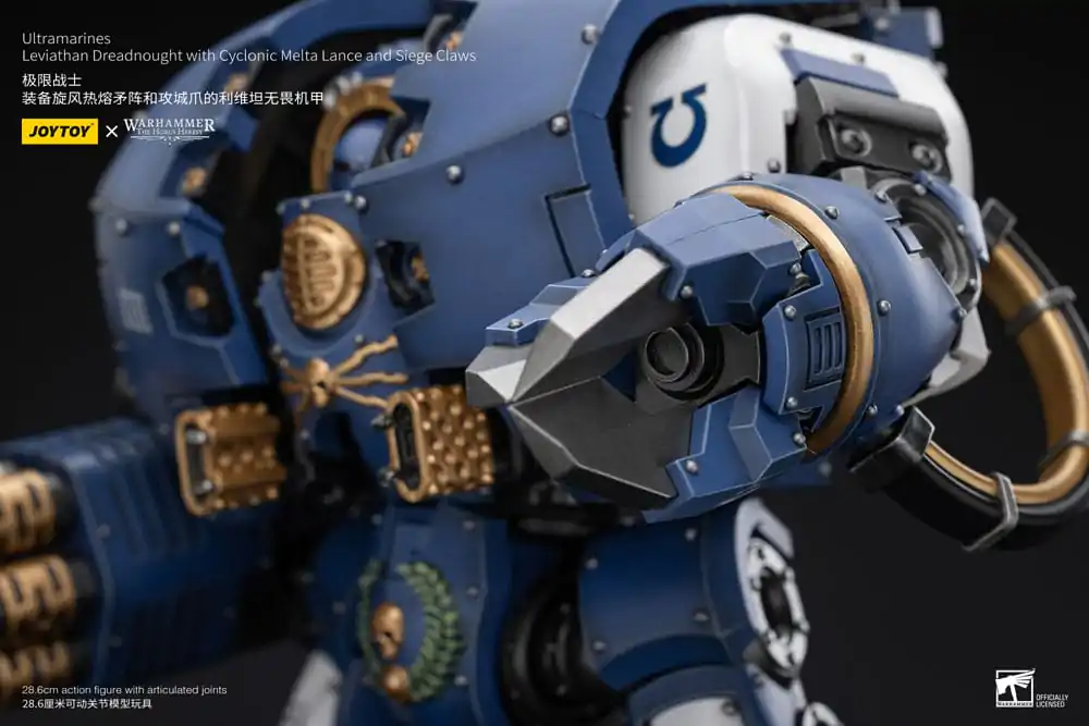 Warhammer The Horus Heresy akcijska figura 1/18 Ultramarines Leviathan Dreadnought s Cyclonic Melta Lance i opsadnim kandžama 29 cm fotografija proizvoda