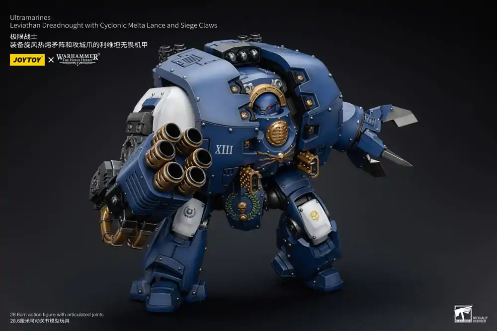 Warhammer The Horus Heresy akcijska figura 1/18 Ultramarines Leviathan Dreadnought s Cyclonic Melta Lance i opsadnim kandžama 29 cm fotografija proizvoda