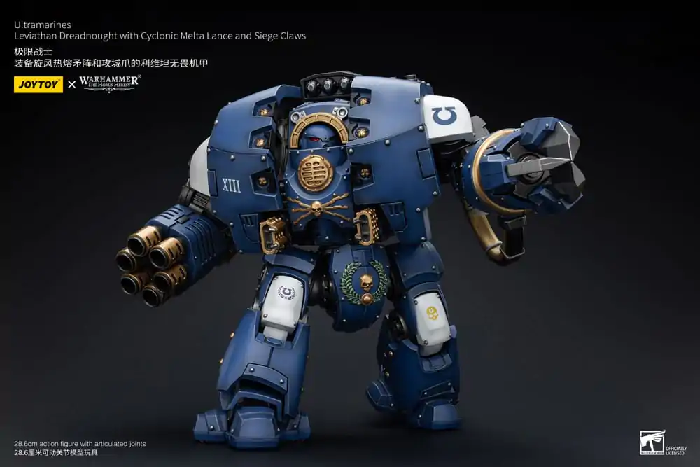 Warhammer The Horus Heresy akcijska figura 1/18 Ultramarines Leviathan Dreadnought s Cyclonic Melta Lance i opsadnim kandžama 29 cm fotografija proizvoda