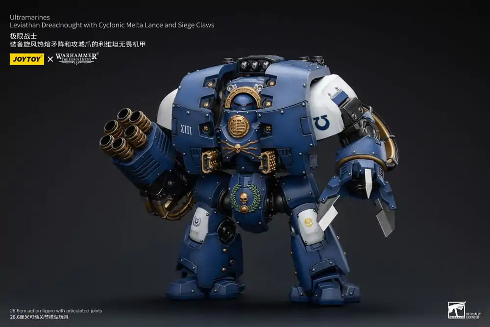 Warhammer The Horus Heresy akcijska figura 1/18 Ultramarines Leviathan Dreadnought s Cyclonic Melta Lance i opsadnim kandžama 29 cm fotografija proizvoda