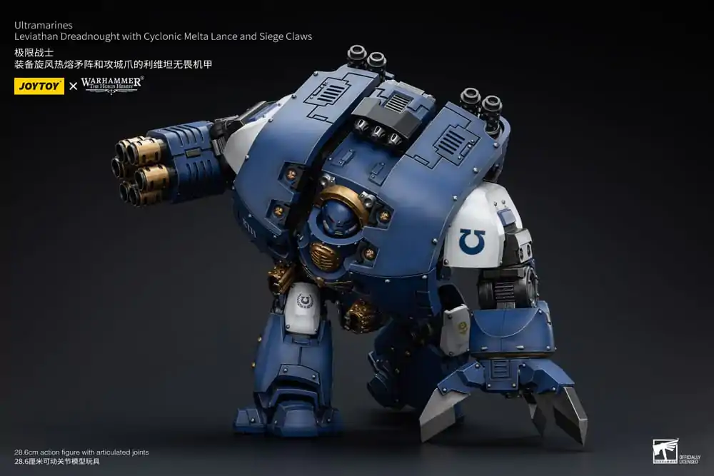 Warhammer The Horus Heresy akcijska figura 1/18 Ultramarines Leviathan Dreadnought s Cyclonic Melta Lance i opsadnim kandžama 29 cm fotografija proizvoda