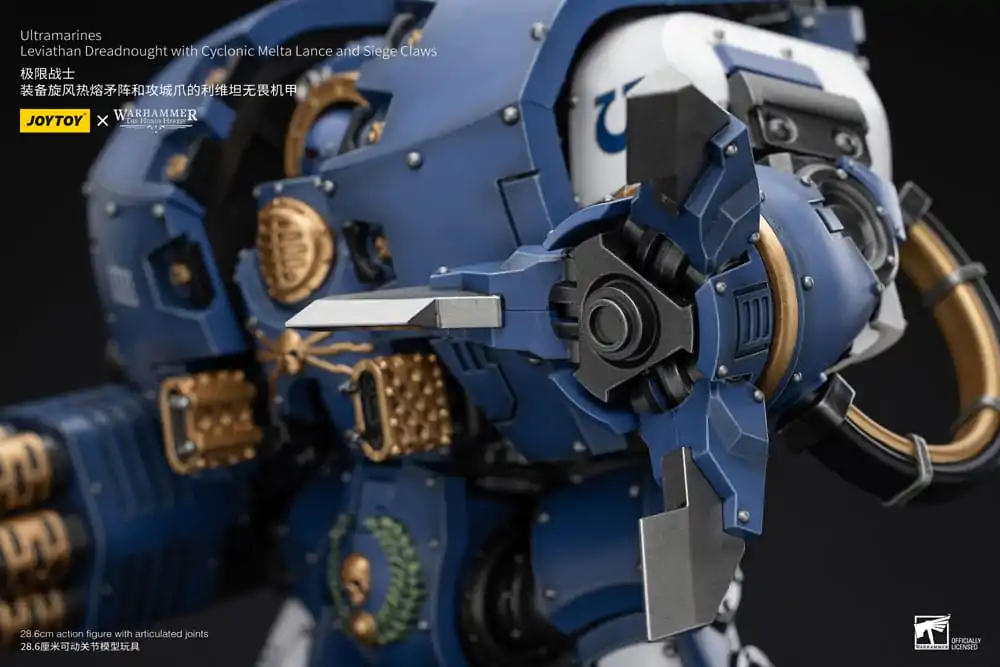 Warhammer The Horus Heresy akcijska figura 1/18 Ultramarines Leviathan Dreadnought s Cyclonic Melta Lance i opsadnim kandžama 29 cm fotografija proizvoda