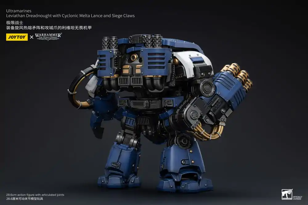 Warhammer The Horus Heresy akcijska figura 1/18 Ultramarines Leviathan Dreadnought s Cyclonic Melta Lance i opsadnim kandžama 29 cm fotografija proizvoda