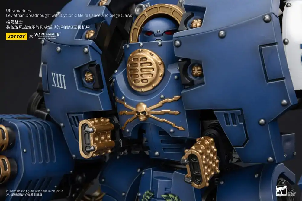 Warhammer The Horus Heresy akcijska figura 1/18 Ultramarines Leviathan Dreadnought s Cyclonic Melta Lance i opsadnim kandžama 29 cm fotografija proizvoda