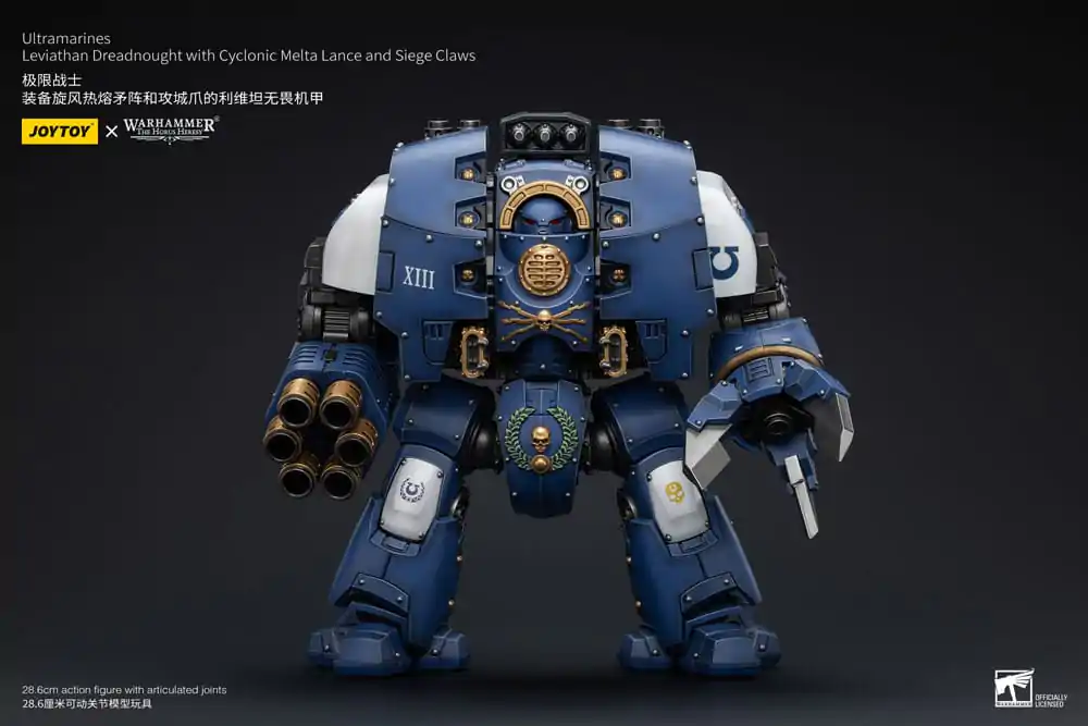 Warhammer The Horus Heresy akcijska figura 1/18 Ultramarines Leviathan Dreadnought s Cyclonic Melta Lance i opsadnim kandžama 29 cm fotografija proizvoda