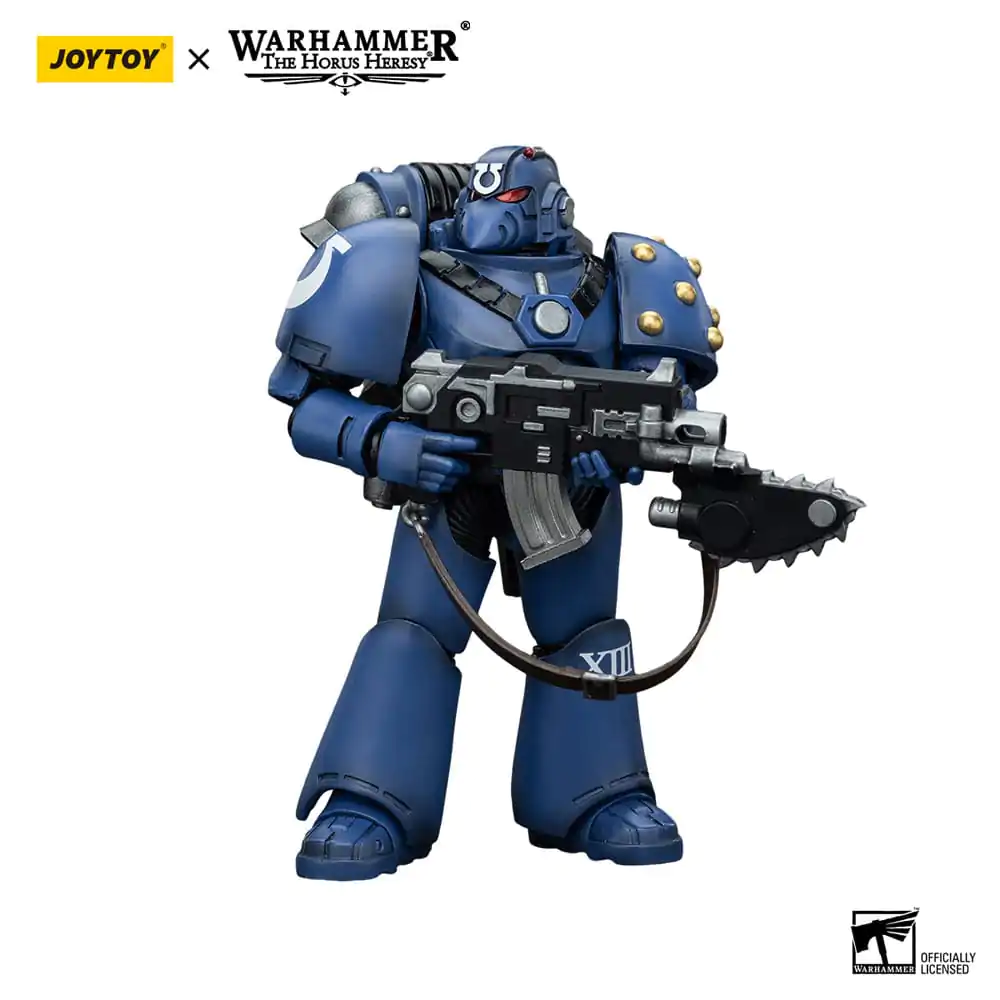 Warhammer The Horus Heresy akcijska figura 1/18 Ultramarines MK VI Tactical Squad pripadnik legije s Bolterom & Chainblade 12 cm fotografija proizvoda