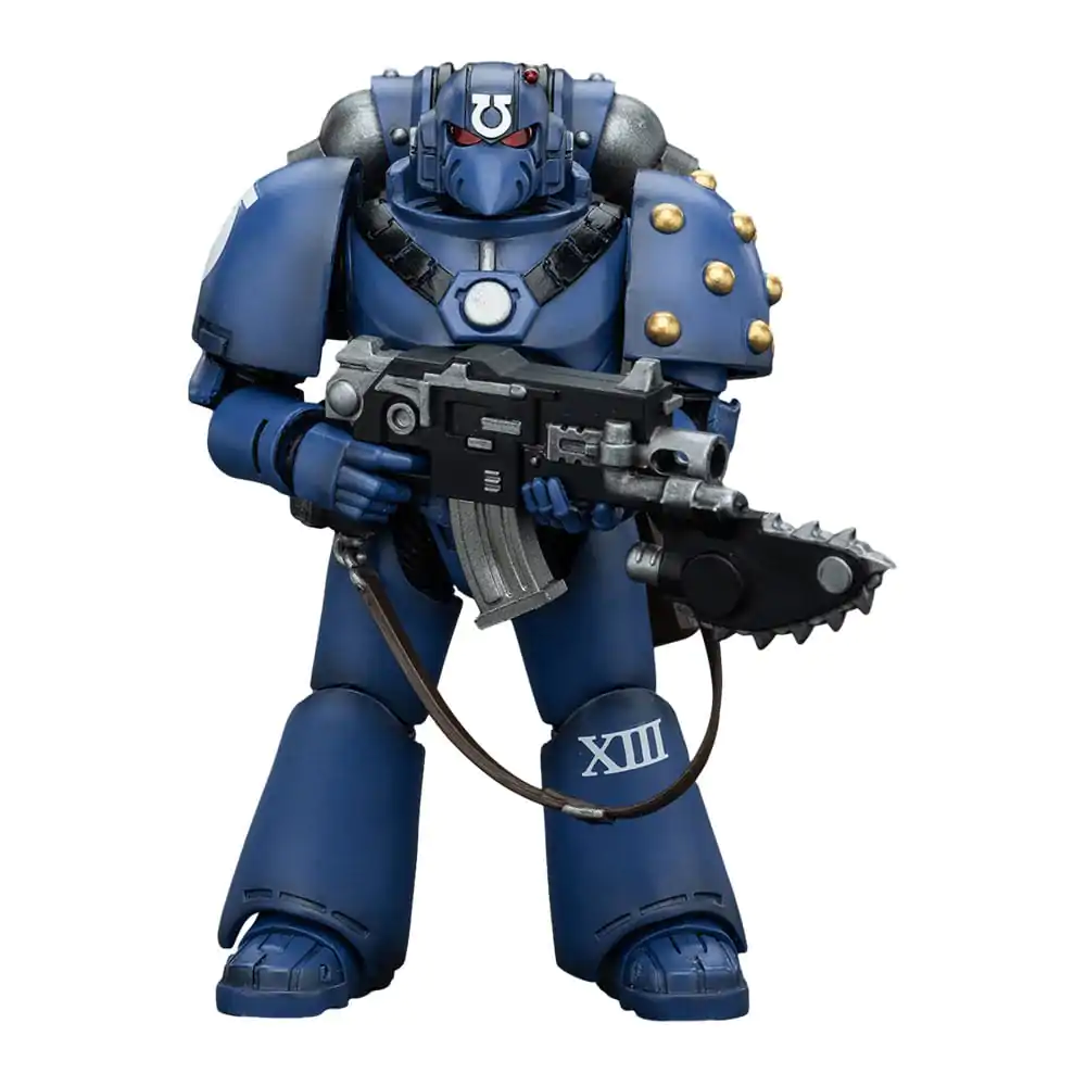 Warhammer The Horus Heresy akcijska figura 1/18 Ultramarines MK VI Tactical Squad pripadnik legije s Bolterom & Chainblade 12 cm fotografija proizvoda