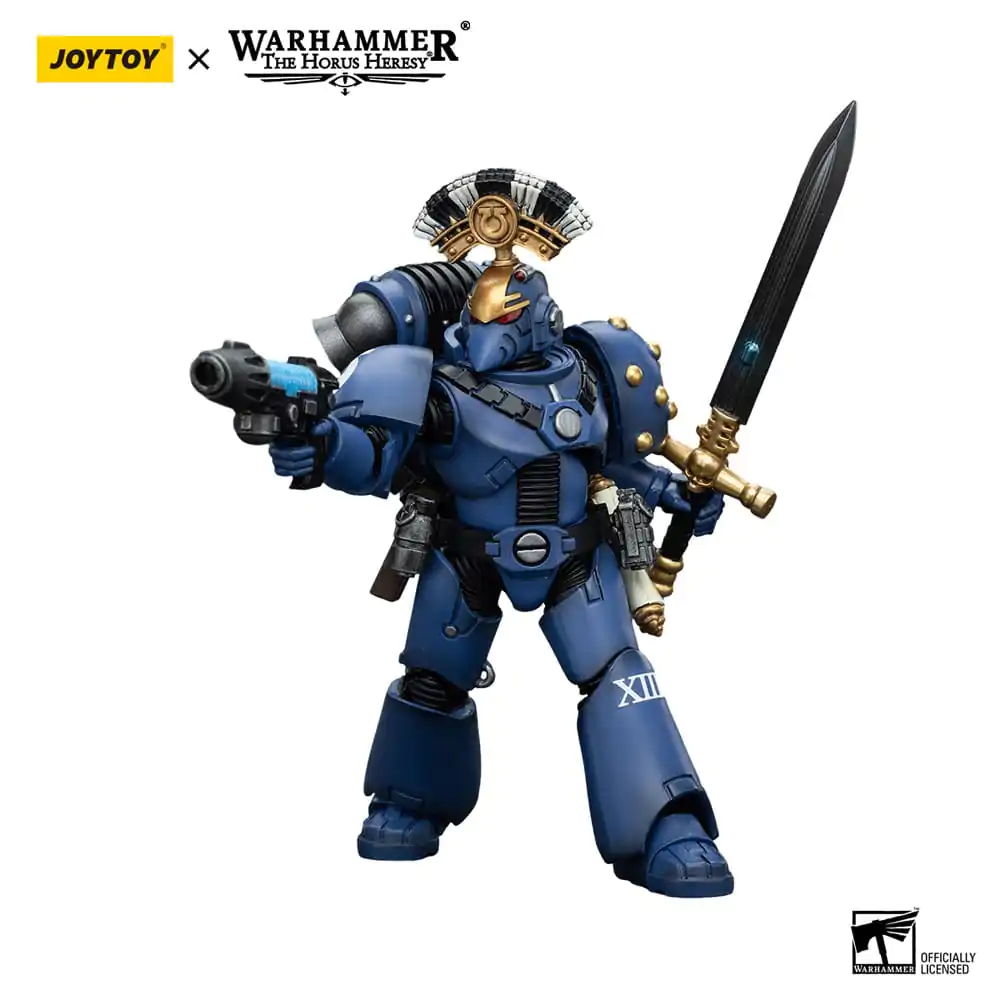 Warhammer The Horus Heresy akcijska figura 1/18 Ultramarines MK VI Tactical Squad narednik s plazma pištoljem i Power Sword 12 cm fotografija proizvoda