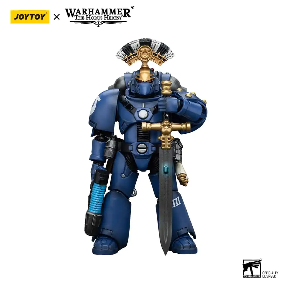 Warhammer The Horus Heresy akcijska figura 1/18 Ultramarines MK VI Tactical Squad narednik s plazma pištoljem i Power Sword 12 cm fotografija proizvoda