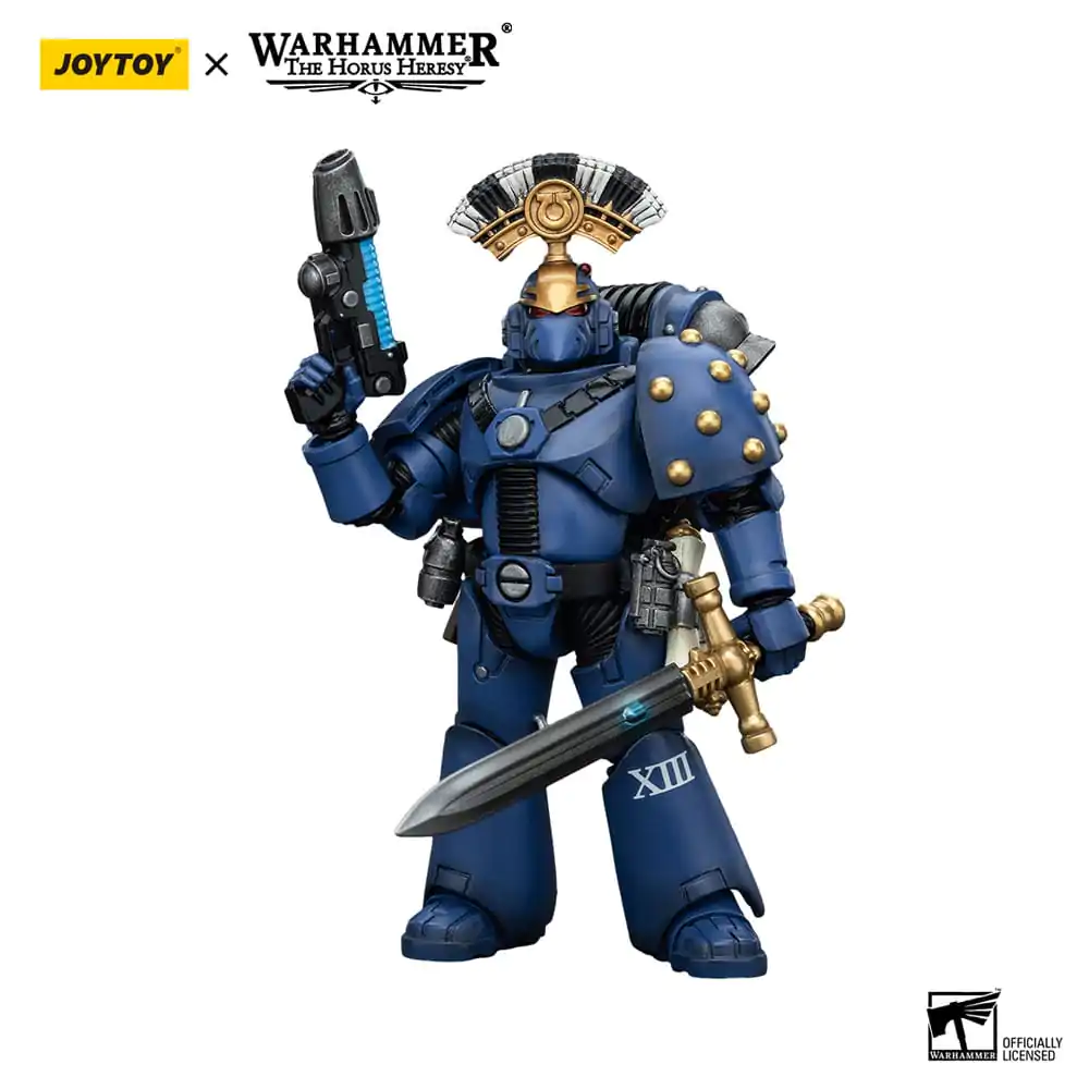 Warhammer The Horus Heresy akcijska figura 1/18 Ultramarines MK VI Tactical Squad narednik s plazma pištoljem i Power Sword 12 cm fotografija proizvoda